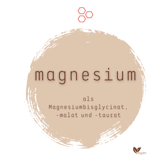 Magnesiummalat, -taurat, -bisglycinat – 120 Kapseln
